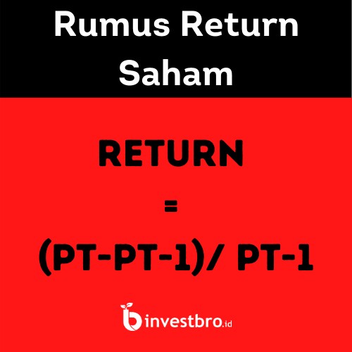 rumus menghitung return saham