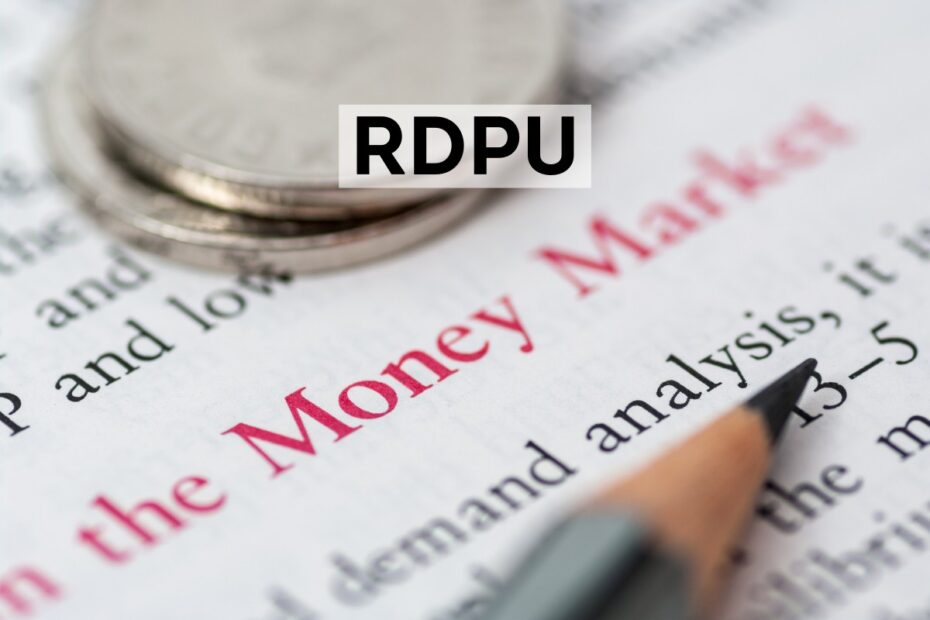 RDPU - Reksa dana pasar uang