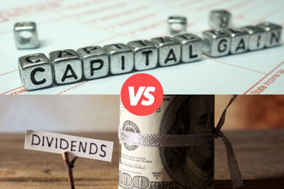 capital gain vs dividen