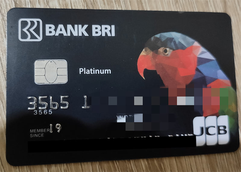 Kartu kredit Bank BRI