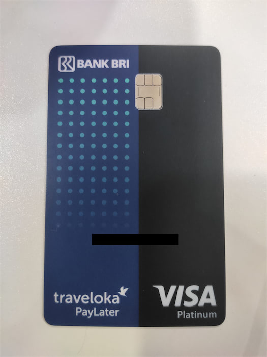 Traveloka PayLater card