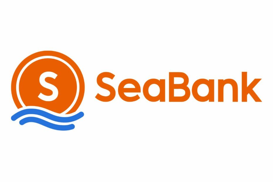 Logo lembaga keuangan Seabank.